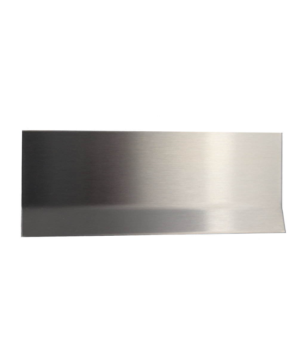  3/4 x 3/4 x 96 x 16 Gauge Stainless Steel Corner Guard,  #4 Finish