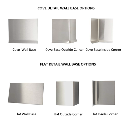 Wall Base options